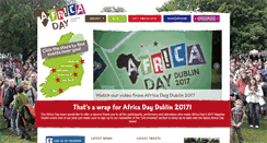 Desktop Screenshot of africaday.ie
